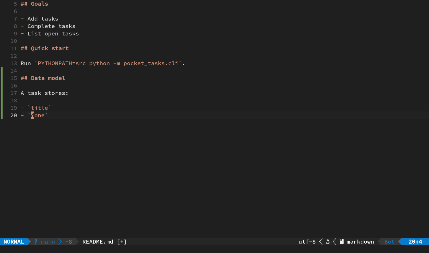 从 README 删除 created_at 列表项