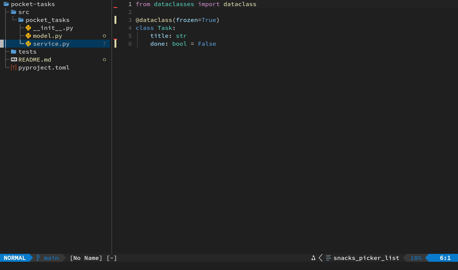 在 pocket_tasks 包中创建 service.py