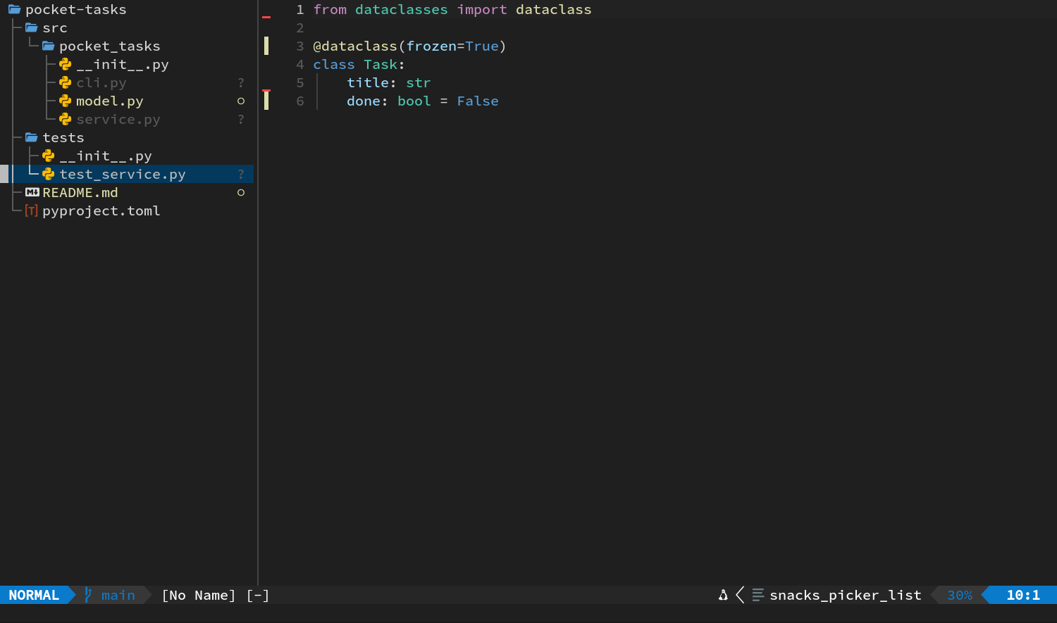 创建 tests/test_service.py