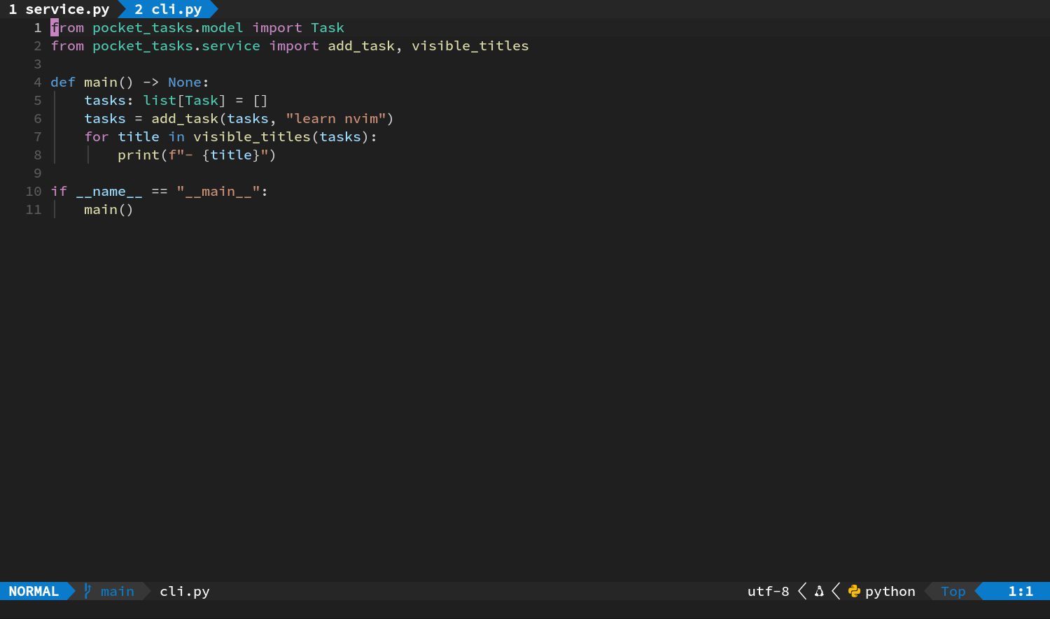 CLI Tab 中的第 07 章基线
