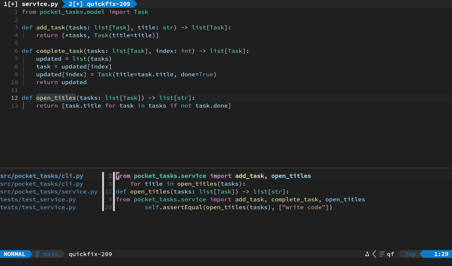 Quickfix 验证 open_titles 的全部引用